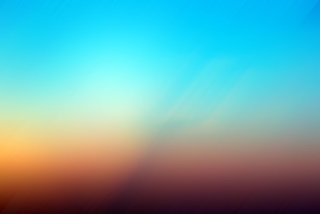 Fondo del cielo al atardecer cielo azul y amarillo