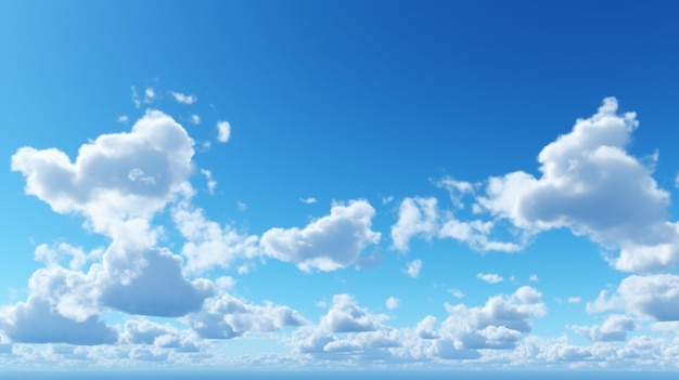 El fondo del cielo azul con nubes el cielo