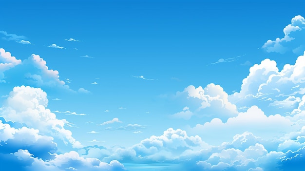 Fondo del cielo azul