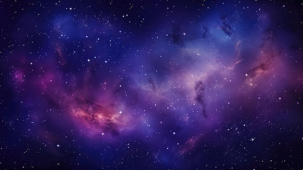 Fondo del cielo del espacio de estrellas