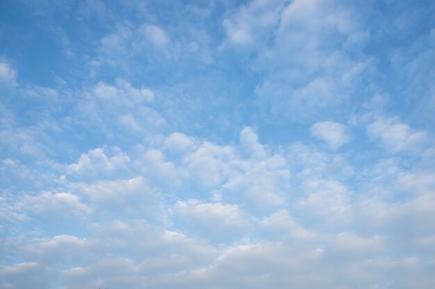 Fondo de cielo y nubes