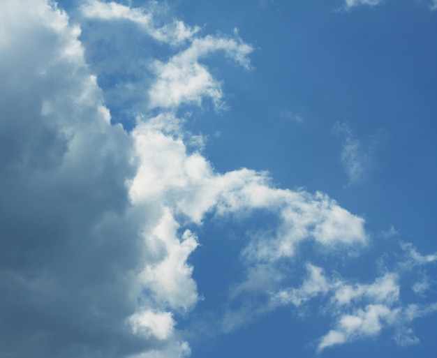 Fondo de cielo con nubes