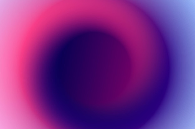 Fondo circular liso con gradiente verde y azul