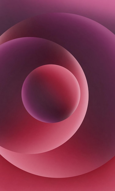 Fondo de círculo rosa abstracto