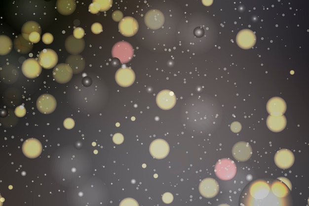 Foto fondo claro abstracto, hermoso bokeh hecho de luces borrosas en fondo colorido