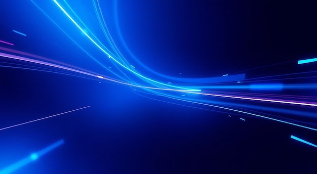 un fondo claro azul con una línea azul y blanca que dice luz