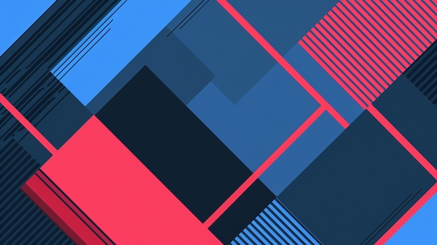 Un fondo de clip art de diseño gráfico de azul con líneas rojas