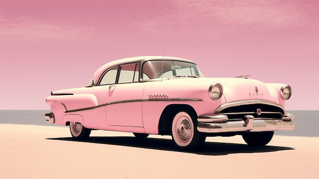 Foto fondo de coche rosa