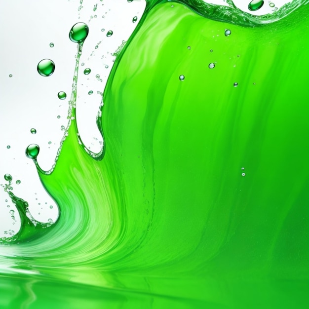 Fondo de color de agua verde