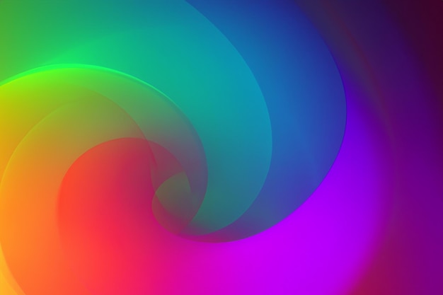 un fondo de color arcoíris con una línea de color arkoíris