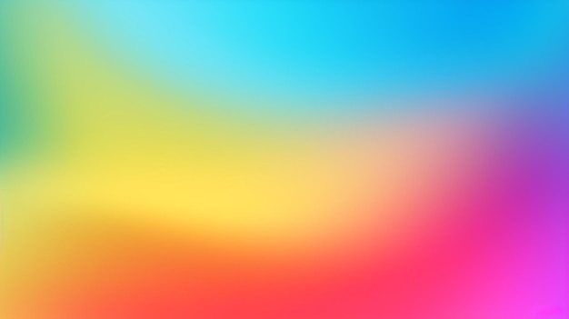 un fondo de color de gradiente de arco iris fondo de gradiente colorido para el diseño de banners