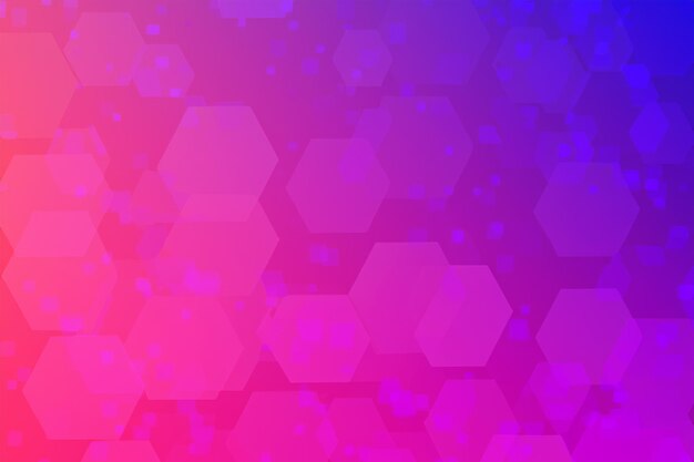 Foto el fondo de color hexagonal