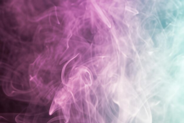 Foto fondo de color de humo