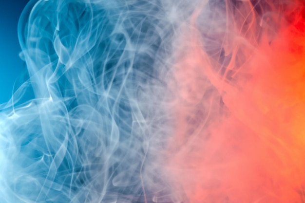 Foto fondo de color de humo