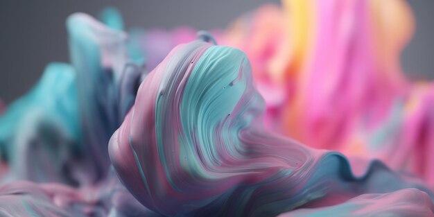Fondo de color pastel de pintura rosa en estilo moderno sobre fondo colorido suave Telón de fondo de color abstracto moderno Estilo de moda Fondo pastel Dibujo de pintura Paleta de colores
