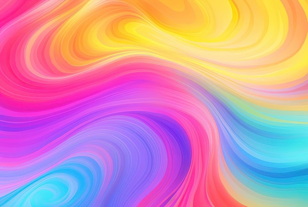 Un fondo de colores del arco iris