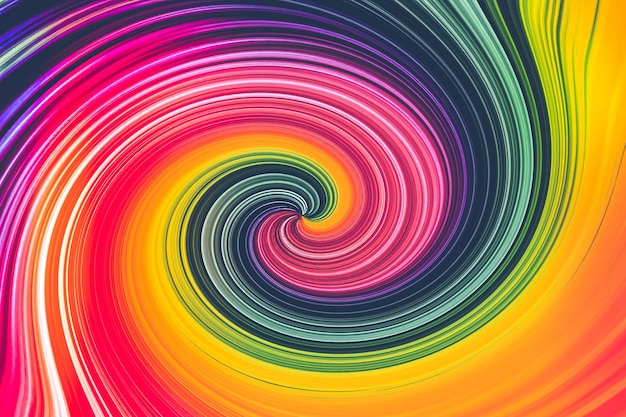 Fondo colorido abstracto con colores de remolino de giro