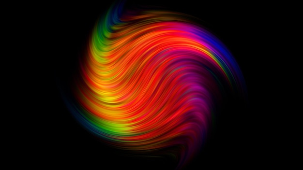 Fondo colorido abstracto Twisted Gradient Ondulado Giros Patrones Motion Digital Wallpaper