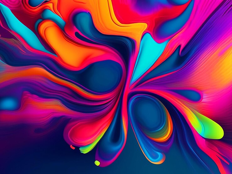 Foto fondo colorido abstracto
