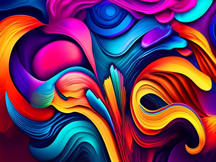 Foto fondo colorido abstracto