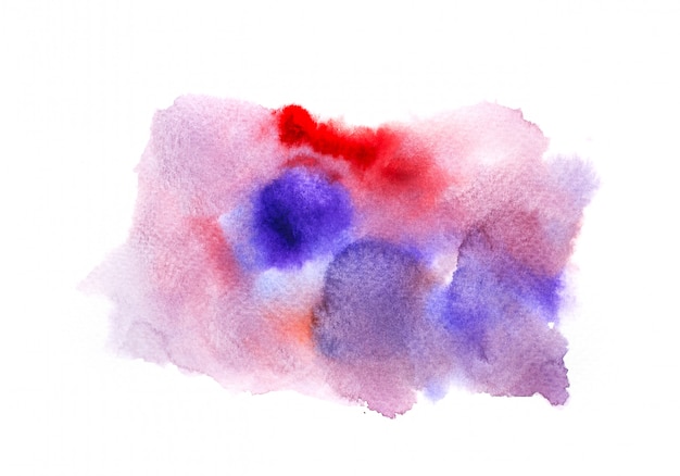 Foto fondo colorido de la acuarela. pintura de la mano del arte