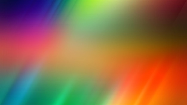 Fondo colorido con un arco iris en el medio