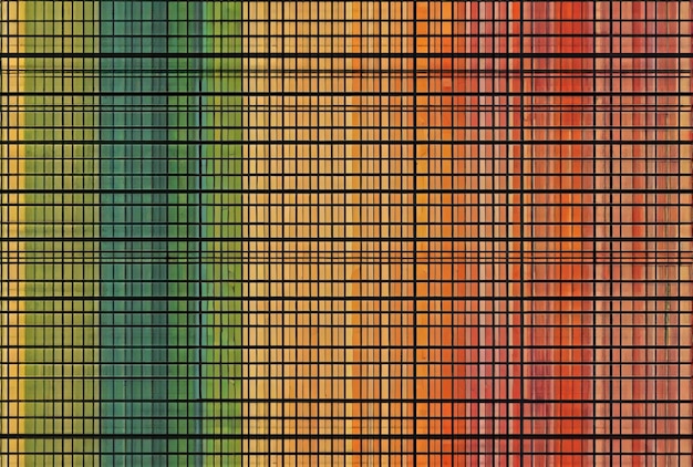 Un fondo colorido con un cuadrado de cuadrados que dicen "no"