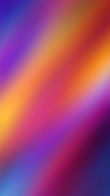 Un fondo colorido con un degradado de colores violeta, naranja, amarillo y violeta.