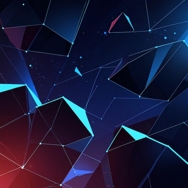 un fondo colorido con un diseño azul y rojo y púrpura