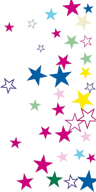 Fondo colorido estrella abstracta