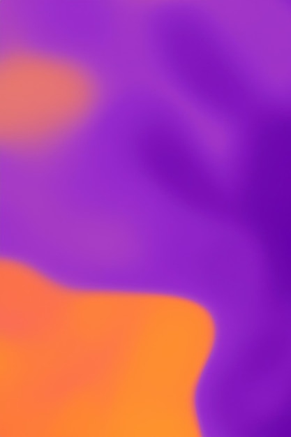 Foto un fondo colorido con una flor púrpura y naranja en el medio