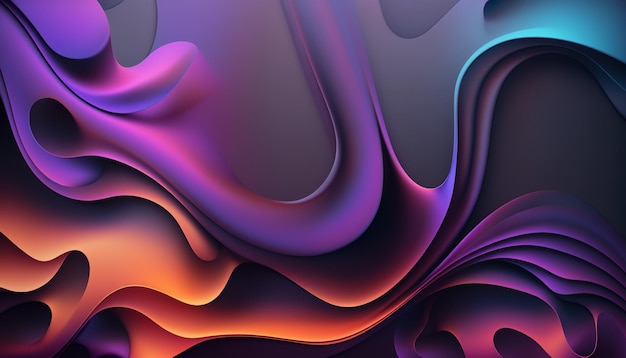 Un fondo colorido con un fondo morado y naranja.