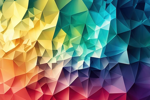 Fondo colorido con formas geométricas Fondos geométricos abstractos llenos