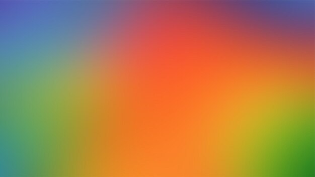 Un fondo colorido con gradientes que muestra tonos de arco iris con suaves transiciones