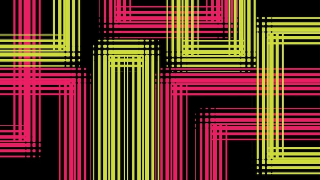 Un fondo colorido con las letras z y zigzag.