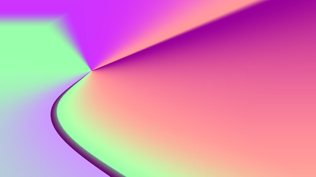 un fondo colorido con una línea de color arco iris