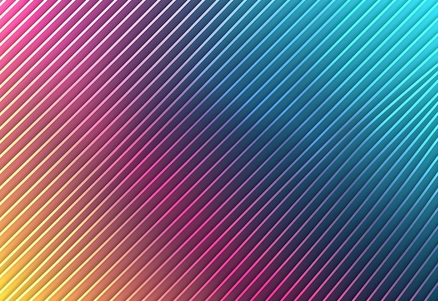 Foto un fondo colorido con una línea de color arco iris