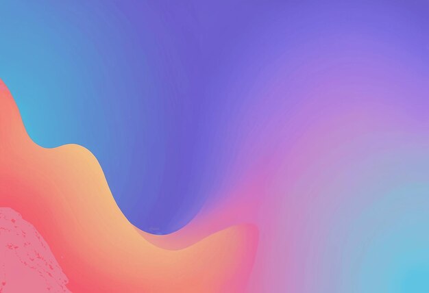 Un fondo colorido con una línea púrpura y naranja