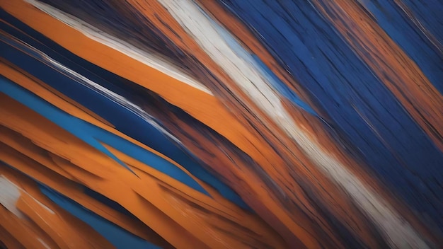 Un fondo colorido con líneas azules, naranjas y blancas