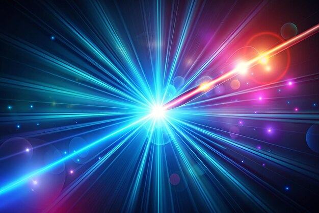 un fondo colorido con una luz azul y rosa y una luz colorida