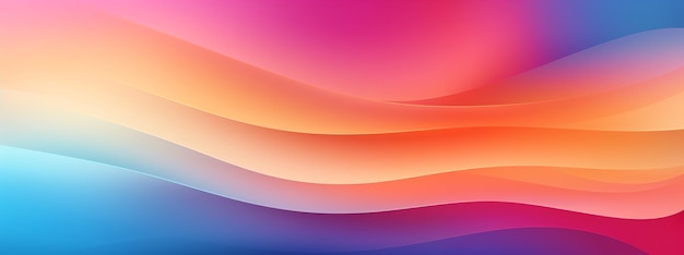 Un fondo colorido con olas