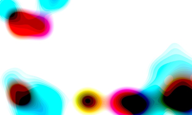 un fondo colorido con las palabras luz en la esquina inferior derecha