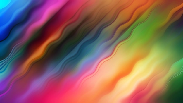 Un fondo colorido con un patrón de arco iris