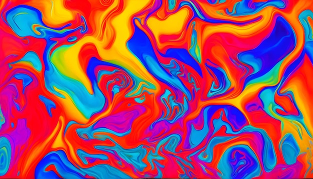 Un fondo colorido con un patrón colorido que dice "psicodélico"