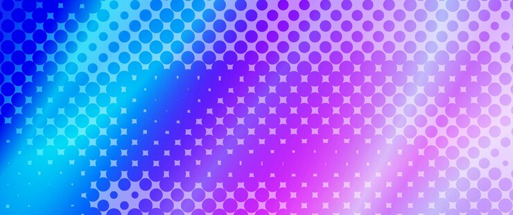 Foto un fondo colorido con un patrón de diamante púrpura y azul