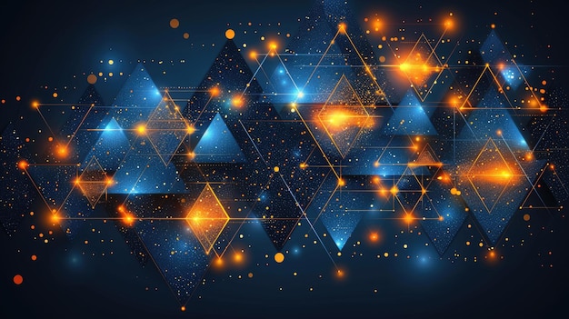 un fondo colorido con un patrón de estrellas y estrellas