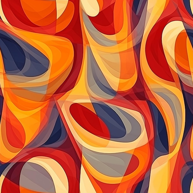 un fondo colorido con un patrón de fuegos artificiales.