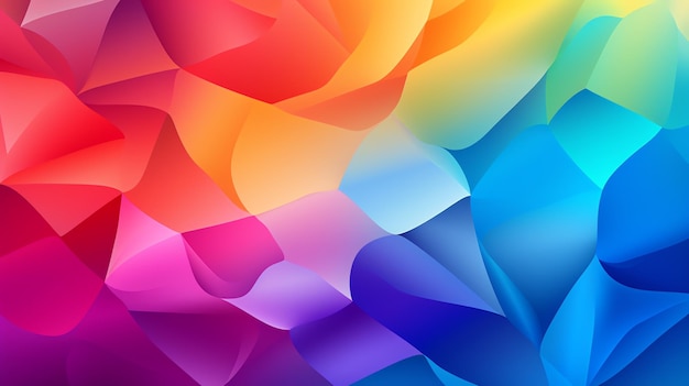 Un fondo colorido con un patrón