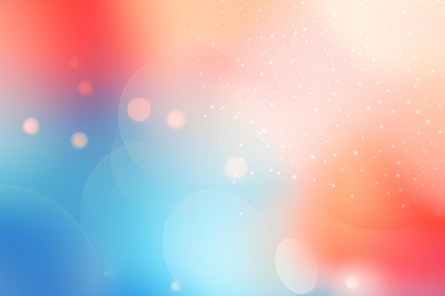 un fondo colorido con puntos blancos