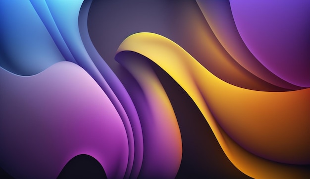 Un fondo colorido con un remolino colorido.